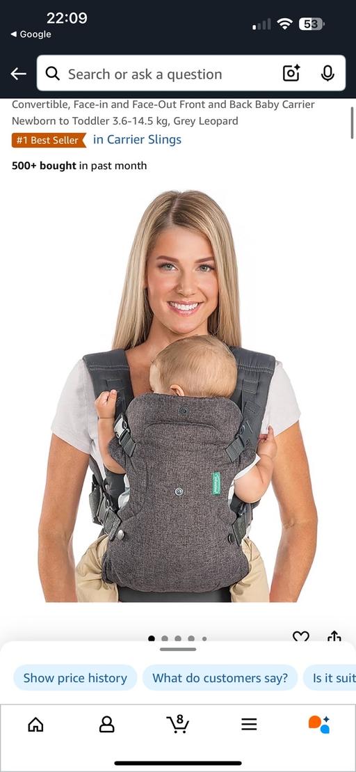 Buy & Sell West Midlands Dudley - Photos for Infantino baby carrier