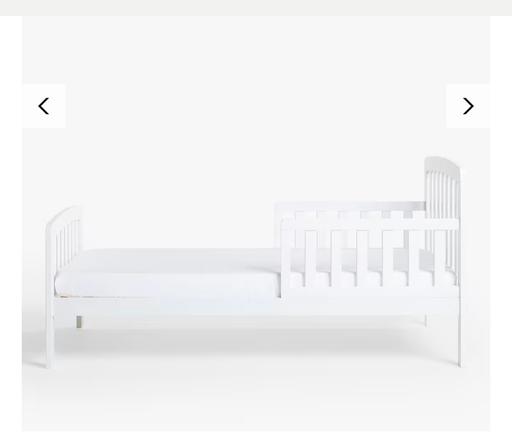 Buy & Sell Sutton Town Centre Sutton - Photos for John Lewis Elementary Toddler Bed, White