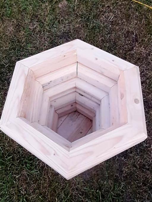 Buy & Sell West Midlands Wolverhampton - Photos for Handmade wooden flowerpot