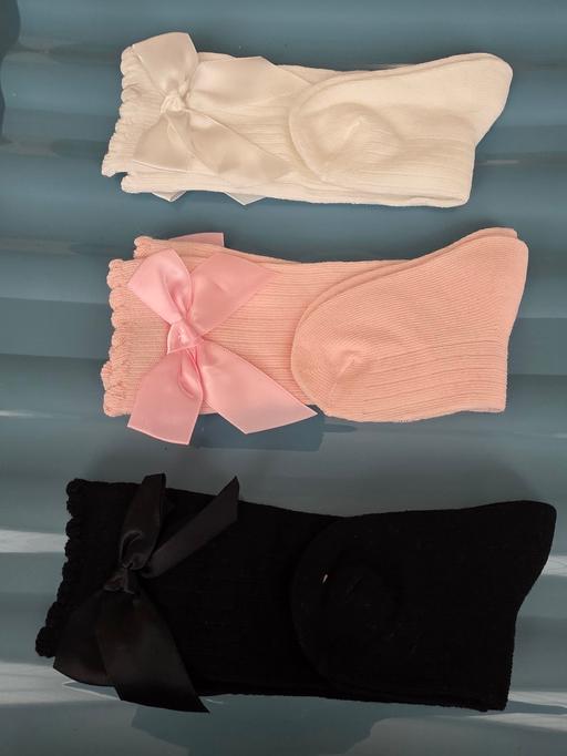 Buy & Sell Lancashire Blackpool - Photos for Girls knee high socks 12-18 months NEW
