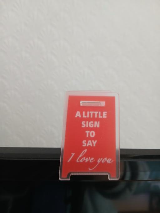 Buy & Sell Greater Manchester Bury - Photos for I Love You Sign New Bagged