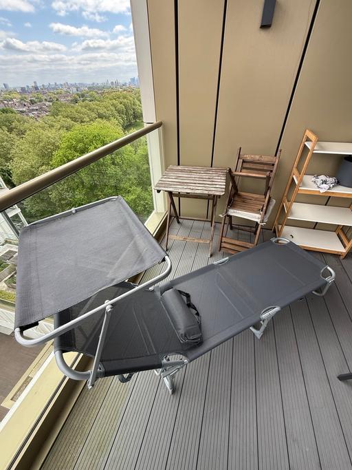 Buy & Sell North London West Hackney - North London - Photos for Sun Lounger, Deck chair folding, Sunbed