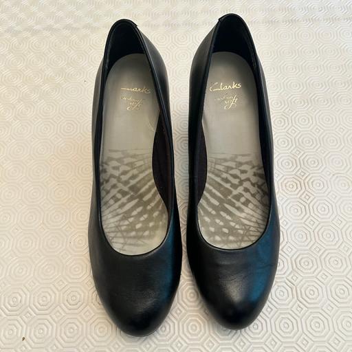 Buy & Sell Bristol Stapleton - Bristol - Photos for Clarks Cushionsoft Black Shoes Size 6