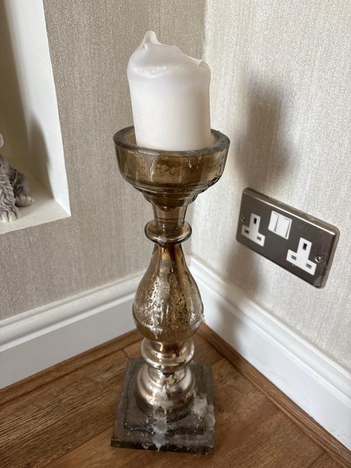 Buy & Sell Greater Manchester Wigan - Photos for Rustic Pillar Candle Holder