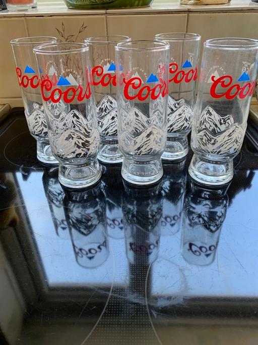 Buy & Sell West Midlands Walsall - Photos for Coors larger glass’s