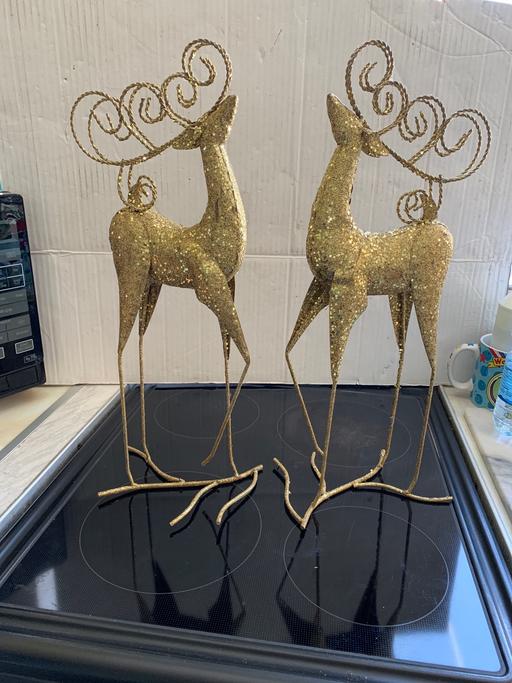 Buy & Sell West Midlands Walsall - Photos for Pair of reindeers