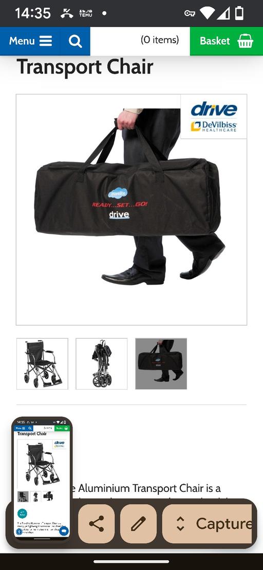 Buy & Sell West Midlands Sandwell - Photos for wheelchair, lightweight foldable used