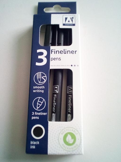Buy & Sell Lincolnshire East Lindsey - Photos for new box of 3 Fineliner pens