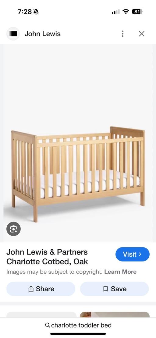 Buy & Sell Surrey Epsom and Ewell - Photos for Cot bed