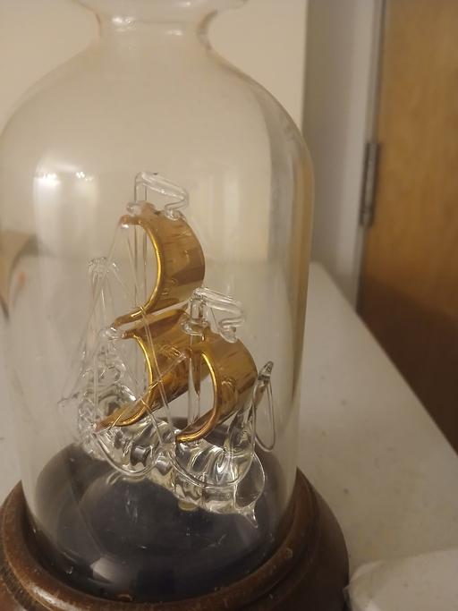 Buy & Sell Greater Manchester Oldham - Photos for rare gold ship in a bottle