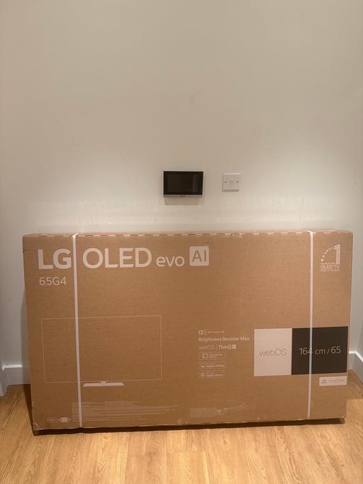 Buy & Sell North West London Old Oak Common - North West London - Photos for 65 INCH LG OLED EVO AI G4 4K SMART TV 2024