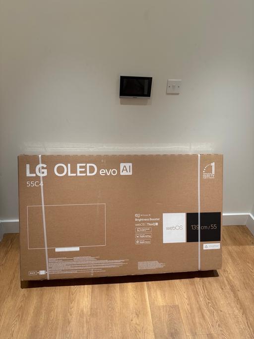 Buy & Sell North West London Old Oak Common - North West London - Photos for 55 INCH LG OLED EVO AI C4 4K SMART TV 2024