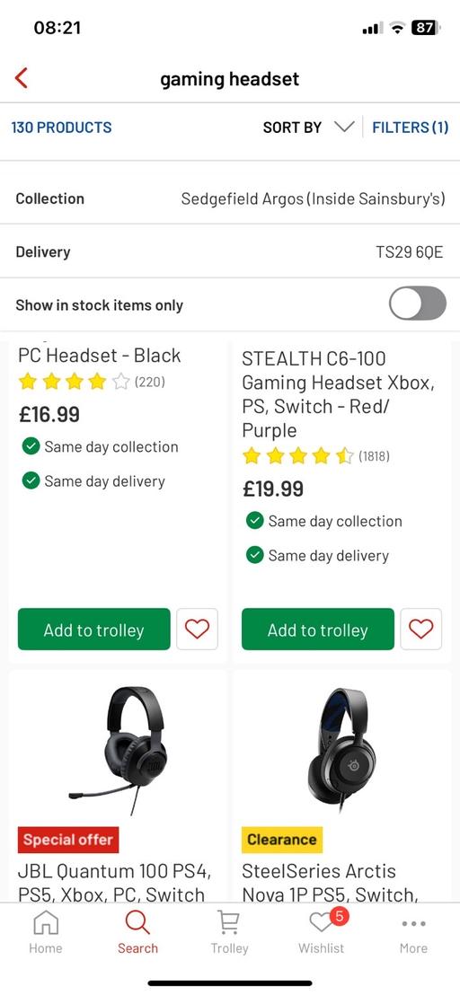 Buy & Sell County Durham Trimdon - County Durham - Photos for Stealth Gaming headset xbox ps switch