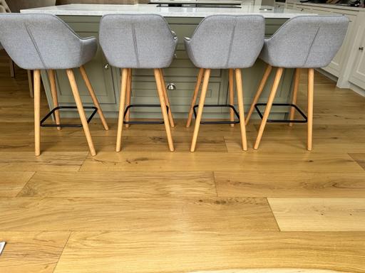 Buy & Sell Warwickshire Rugby - Photos for X4 John Lewis Toronto Bar Stools (Grey) 