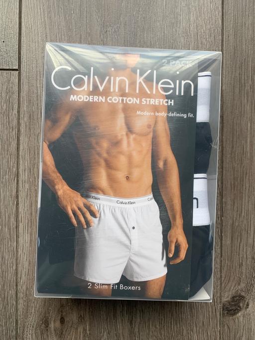 Buy & Sell East London Havering - Photos for Calvin Klein 2 Slim Fit Boxers Black