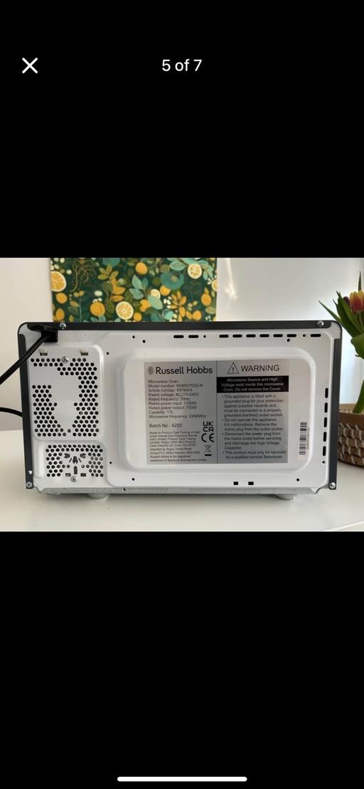 Buy & Sell Merseyside Wirral - Photos for Russel Hobbs microwave