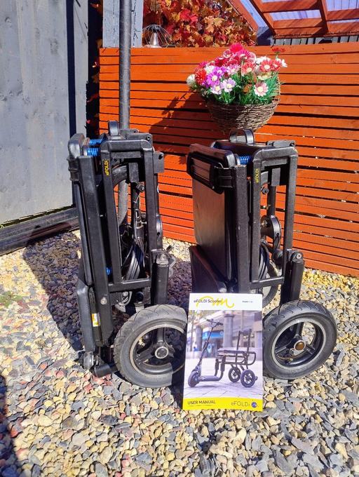 Buy & Sell West Midlands Walsall - Photos for efoldi lite 14kg folding mobility scooter x2