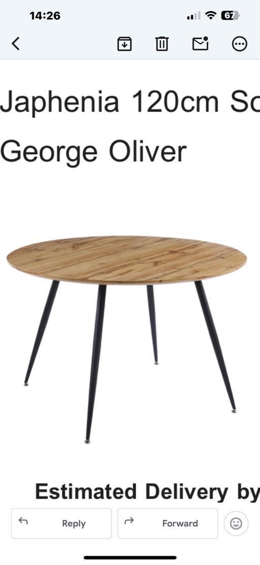 Buy & Sell Worcestershire Bromsgrove - Photos for Solid Oak dining table and 4 dining chairs 