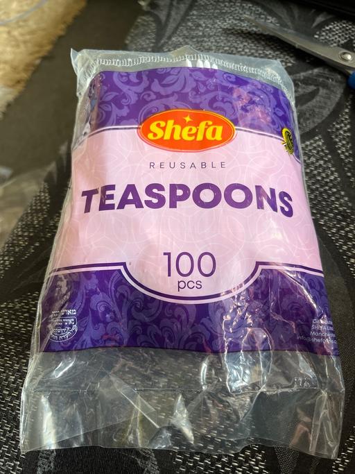 Buy & Sell West Midlands Birmingham - Photos for New 100pcs Plastic Teaspoons
