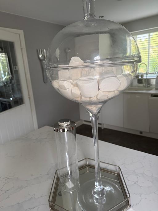 Buy & Sell Greater Manchester Wigan - Photos for Glass Bon Bon display jars and tray