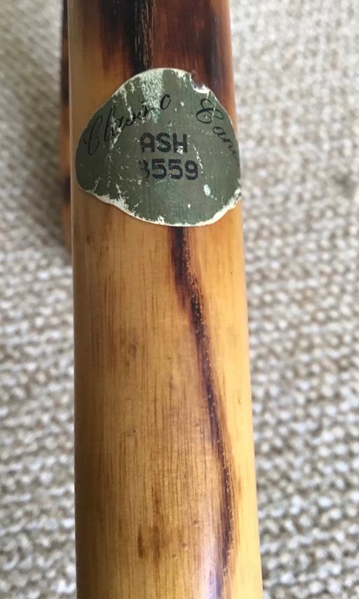 Buy & Sell Derbyshire Chesterfield - Photos for Vintage classic wooden walking cane Ash 1559