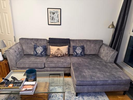 Buy & Sell West London Edgware Road - West London - Photos for Large 4 Seater Right-hand Facing Chaise Sofa