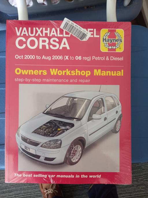 Buy & Sell Hampshire Havant - Photos for Corsa X-06 Reg Haynes Manual New & Sealed £15