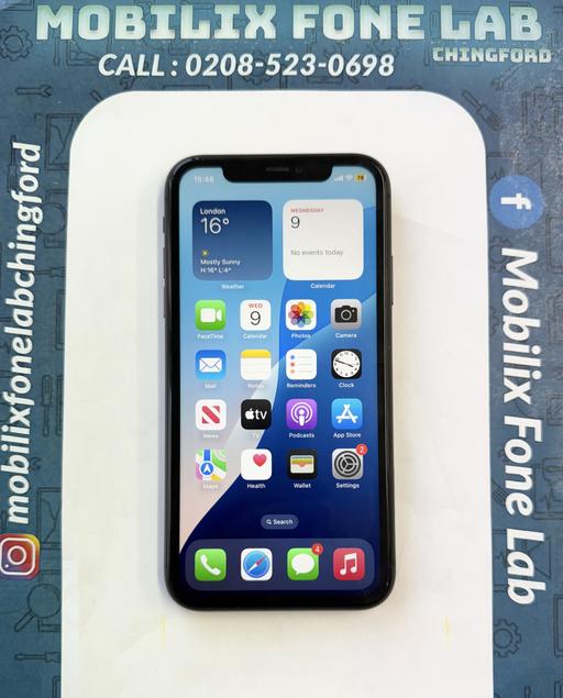 Buy & Sell East London Highams Park - East London - Photos for Apple iPhone 11 Black 64GB Battery 100%