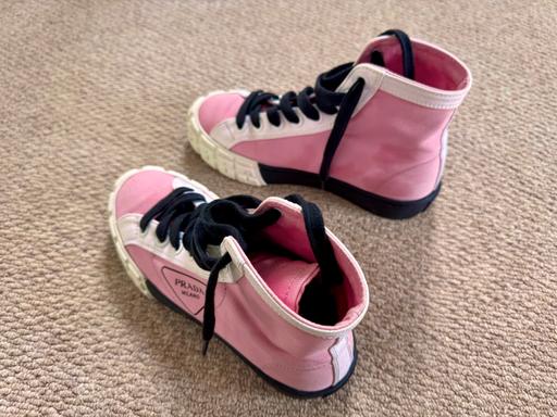 Buy & Sell Hertfordshire Stevenage - Photos for Prada Pink Double Wheel Trainers