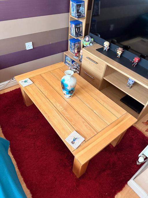 Buy & Sell County Durham Greenhead - County Durham - Photos for Solid Oak Coffee Table