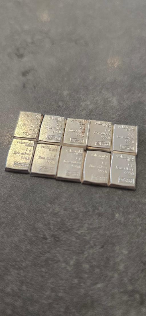 Buy & Sell Buckinghamshire Milton Keynes - Photos for 10 x 1g Silver Bars (postage included)