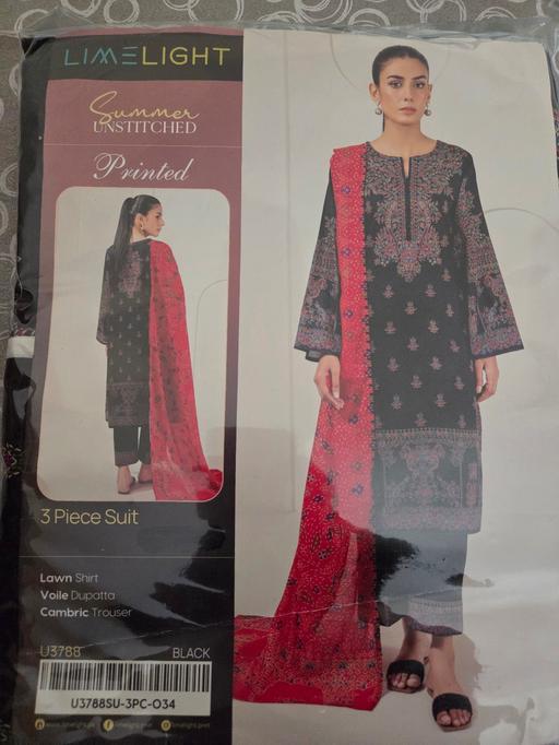 Buy & Sell Camp Hill Birmingham - Photos for limelight unstitched lawn 3 piece suit