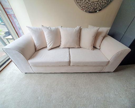Buy & Sell West Midlands Walsall - Photos for NEW Cream 3 Seater Sofa Delivery Available