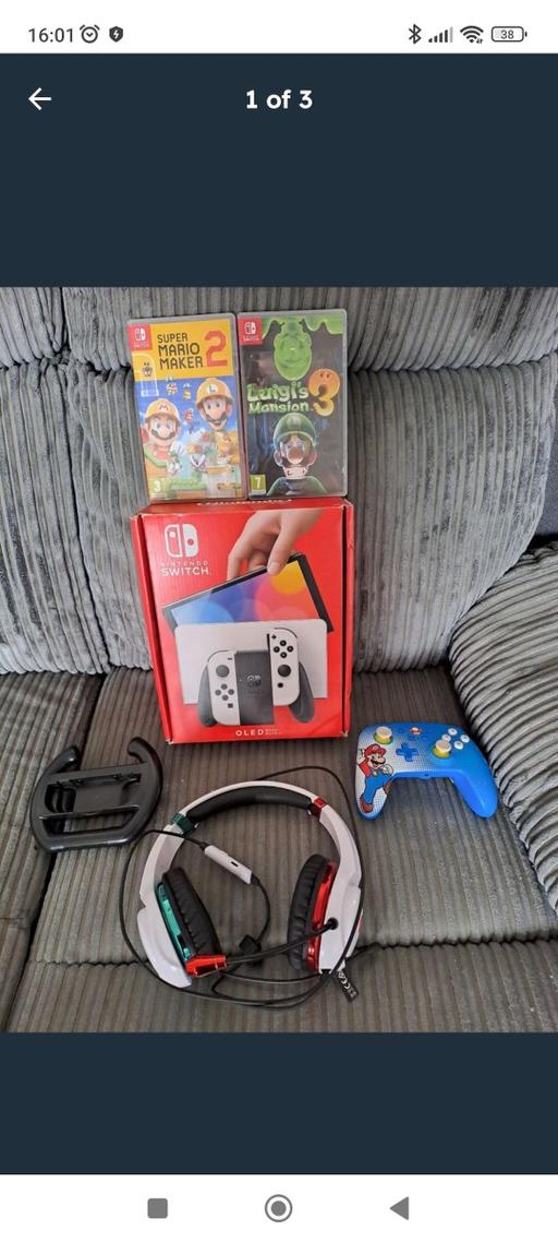 Buy & Sell West Midlands Dudley - Photos for Nintendo switch oled 64gb boxed mint conditio