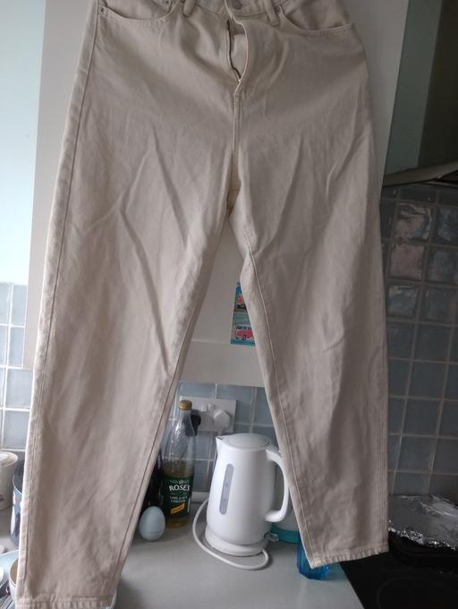 Buy & Sell West Midlands Birmingham - Photos for Ladies Cream Jeans size 12