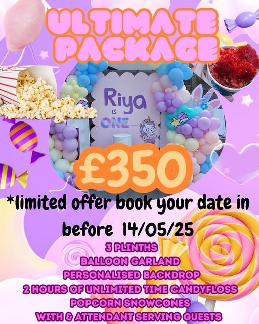 courses South East London Forestdale - Croydon - Photos for Decor package candyfloss popcorn slush
