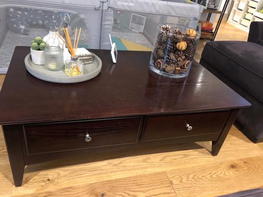Buy & Sell East London Newham - Photos for Mahogany coffee table- 2draws