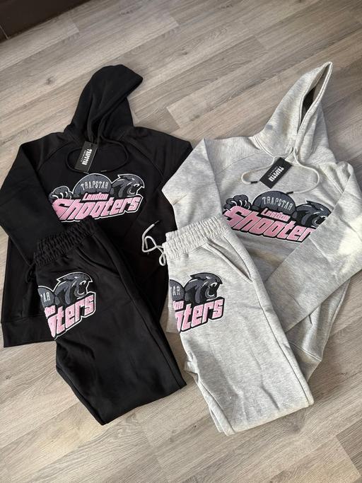Buy & Sell Bedfordshire Luton - Photos for Trapstar London shooter BLACK/PINK GREY/PINK