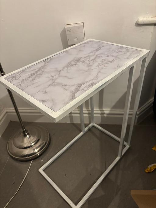 Buy & Sell Merseyside Liverpool - Photos for White Marble Side Table