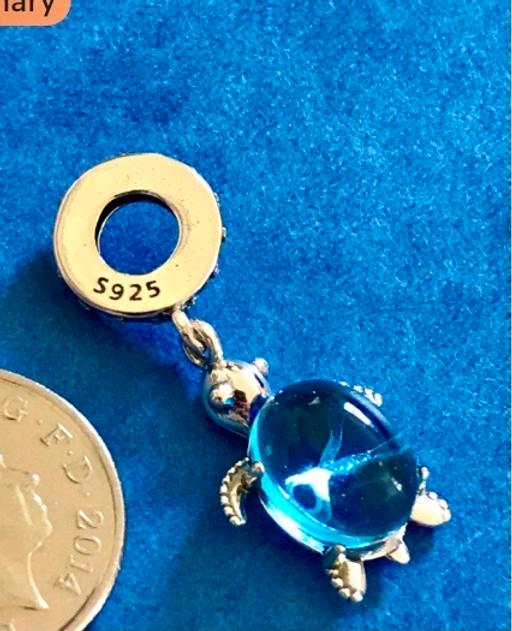 Buy & Sell Greater Manchester Manchester - Photos for Genuine 925 Silver Blue Sea Turtle charm