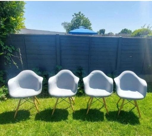 Buy & Sell Derry and Strabane The Collon - Derry and Strabane - Photos for Charles Eames Style Grey Chairs X4