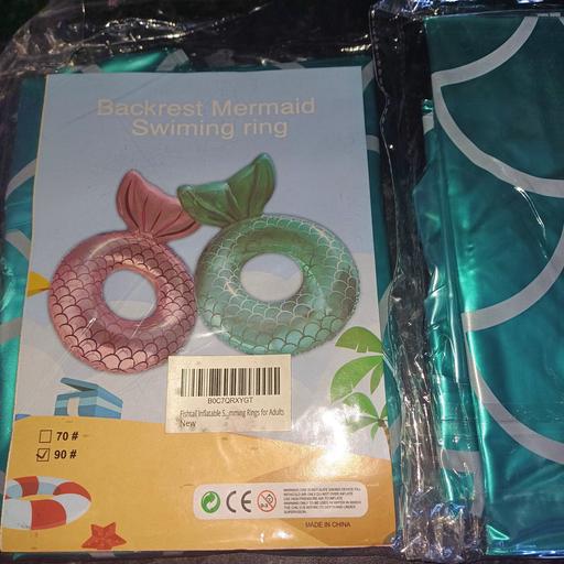 Buy & Sell West Midlands Sandwell - Photos for inflatable mermaid swimming ring. new