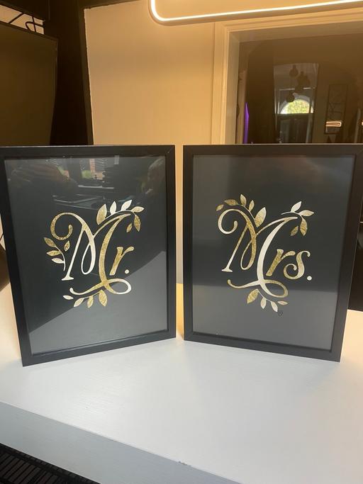 Buy & Sell West Midlands Dudley - Photos for Frames and prints Mr & Mrs