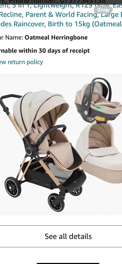 Buy & Sell West Midlands - Photos for 3 in 1 pram