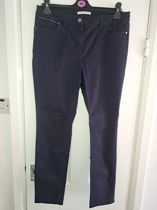 Buy & Sell West Midlands Dudley - Photos for size 14 navy suede feel chino style trousers