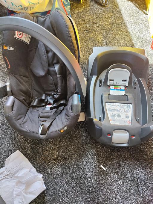 Buy & Sell West Midlands Dudley - Photos for Be safe car seat with base