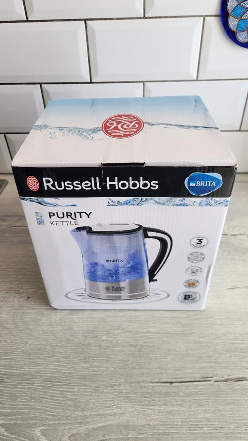 Buy & Sell East London Havering - Photos for NEW Russell Hobbs Brita Filter Plastic Kettle