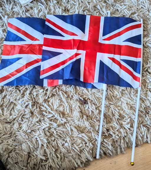 courses Blaenau Gwent Georgetown - Blaenau Gwent - Photos for 2 X union jack short pole flags. Used but in