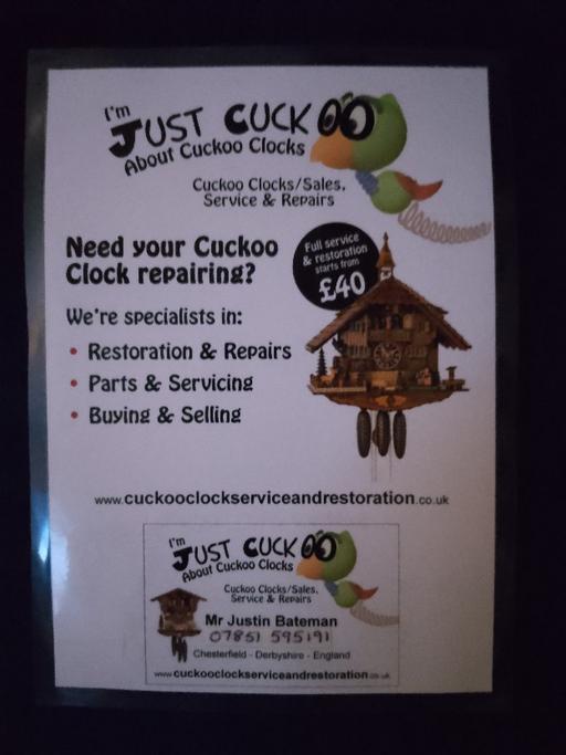 Buy & Sell East London East Ham - East London - Photos for Cuckoo Clocks for sale / Repairs / Service