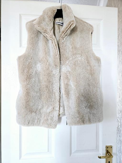 Buy & Sell South Yorkshire Doncaster - Photos for Gerry Weber faux fur gilet, size 14